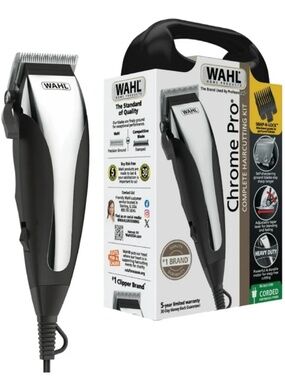 Wahl Chrome Pro, Corded Hair Clipper Kit